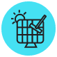 Solar Cleaning Icon