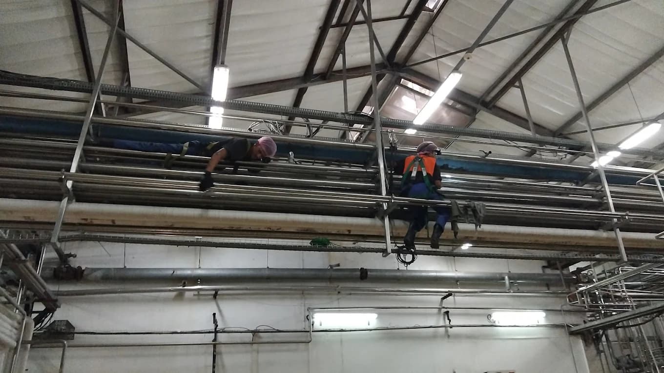 Cleaning warehouses